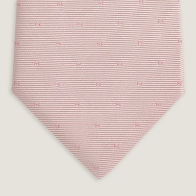 シルクタイ 7 cm 《マグニファイングH》 - ブルー | Hermès - エルメス